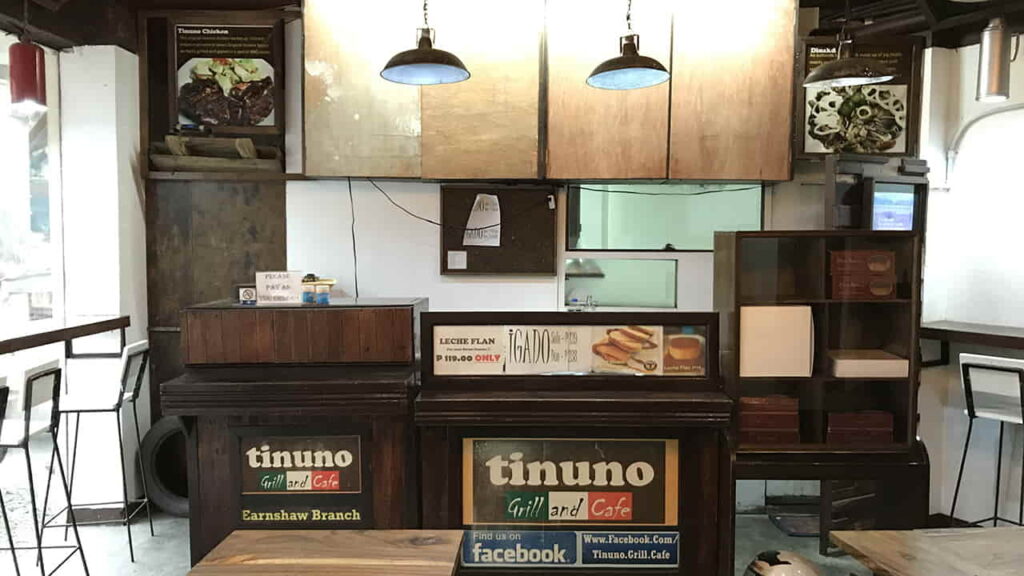 picture of tinuno grill & cafe -earnshaw branch, restaurant in sampaloc manila