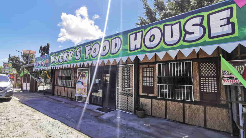 picture of wacky's food house, restaurant in rosario batangas