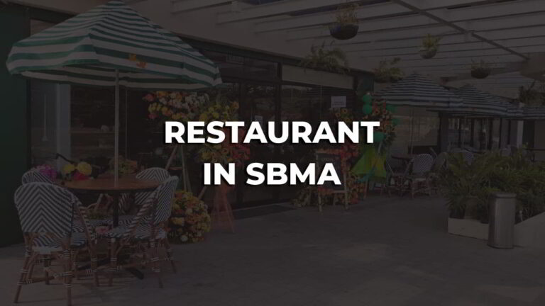 restaurant in sbma philippines with delicious cuisine