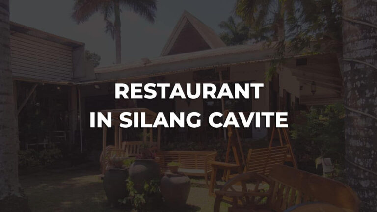 restaurant in silang cavite philippines