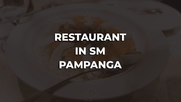 restaurant in sm pampanga philippines you may not know