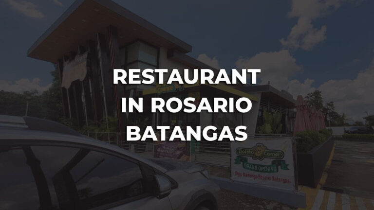 tastiest restaurant in rosario batangas philippines