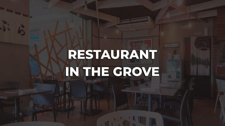 best restaurant in the grove philippines