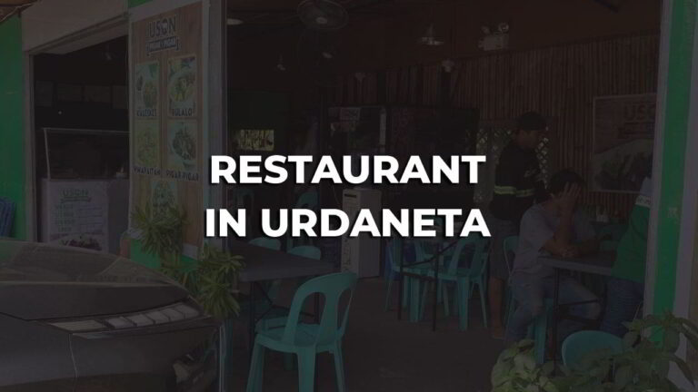 best restaurant in urdaneta philippines you may not know