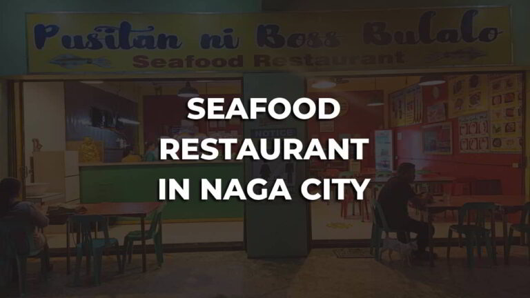 comfortable seafood restaurant in naga city philippines