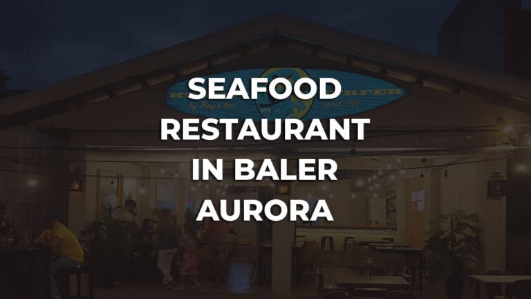 friendly seafood restaurant in baler aurora philippines