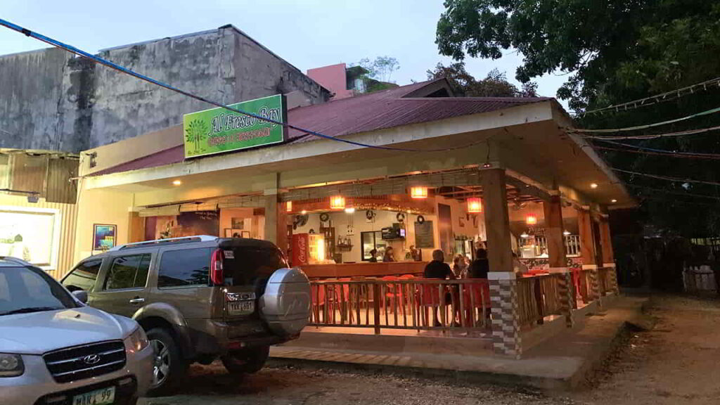 picture of al fresco bay cafe' & restobar, restaurant in tagbilaran