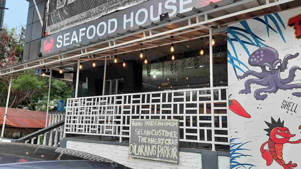 picture of angry crab, seafood restaurant in angeles city