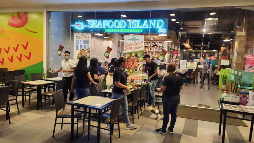 picture of blackbeard's seafood island, seafood restaurant in calamba