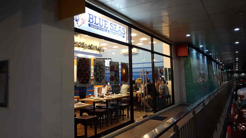 picture of blue seas seafoods & restaurant, seafood restaurant in las pinas