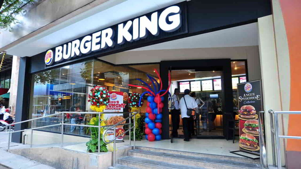 picture of burger king, restaurant in valero makati