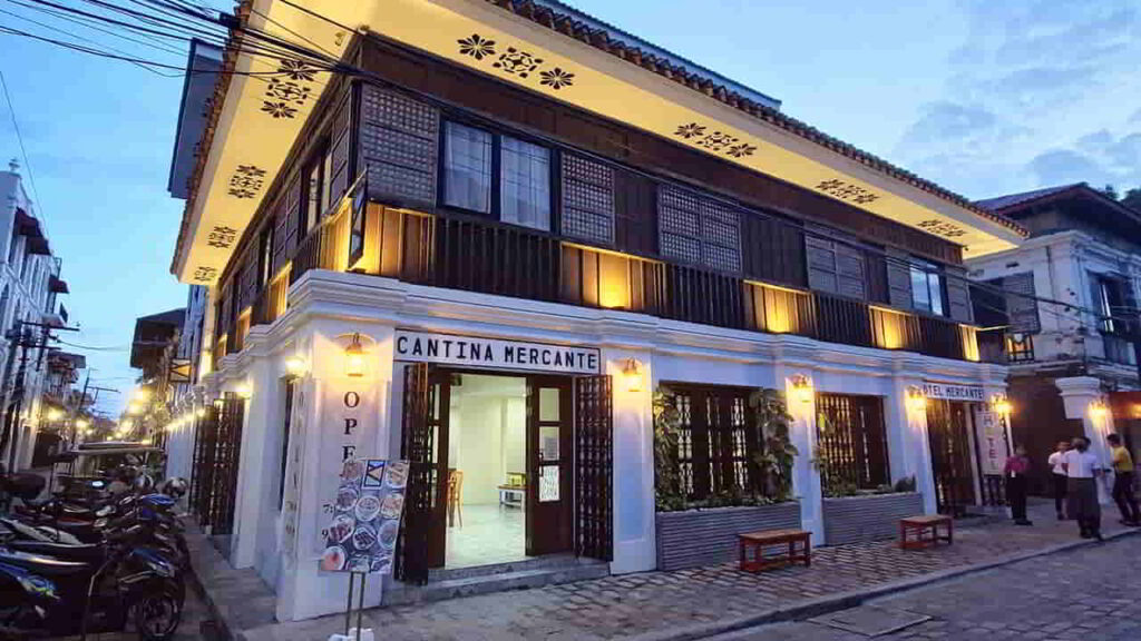 picture of cantina mercante, restaurant in vigan ilocos sur