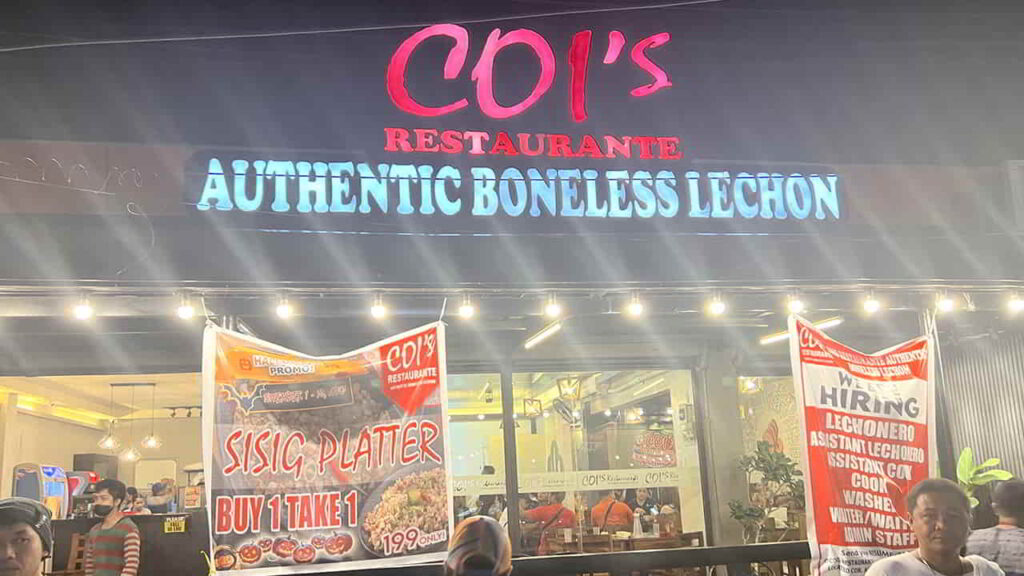 picture of coi's letchon, restaurant in tagum