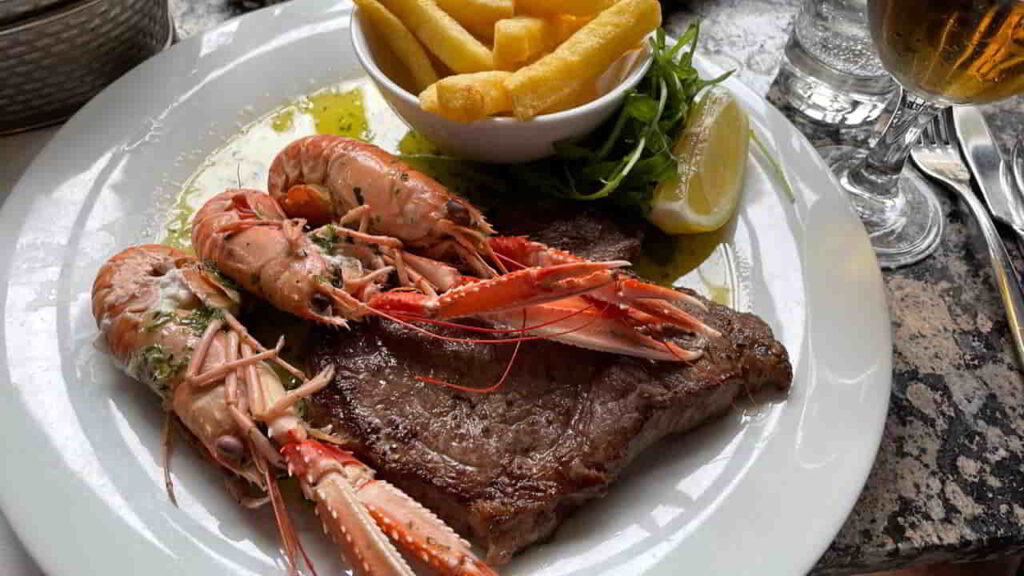 picture of fishers in the city, seafood restaurant in edinburgh