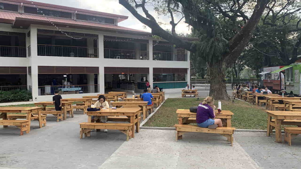 picture of gyud food market at up food hub, restaurant in up diliman