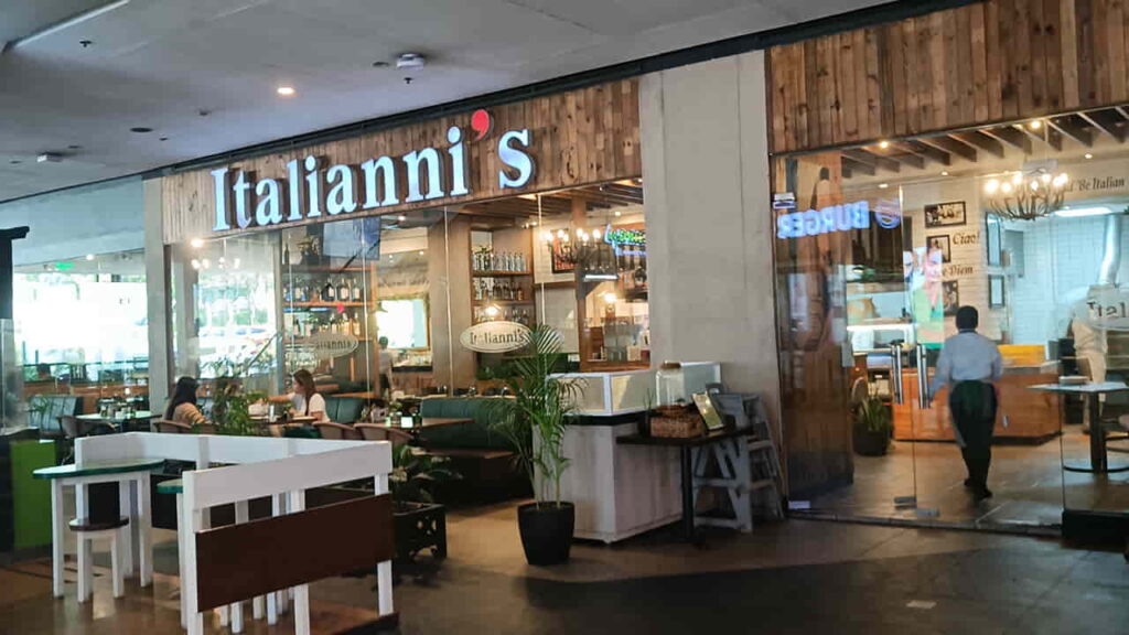 picture of italianni's, restaurant in up diliman