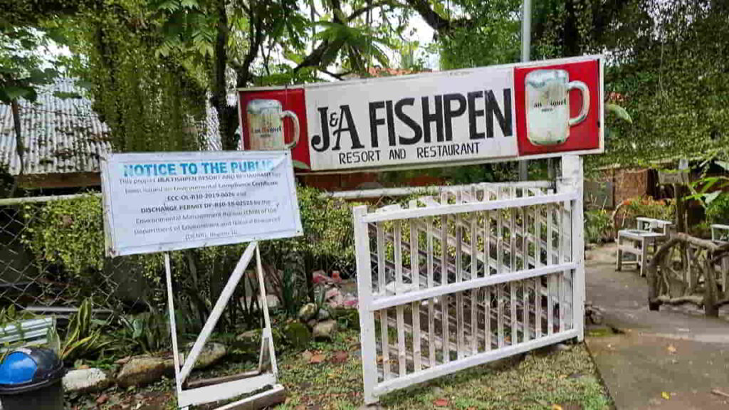 picture of j&a fishpen, seafood restaurant in camiguin