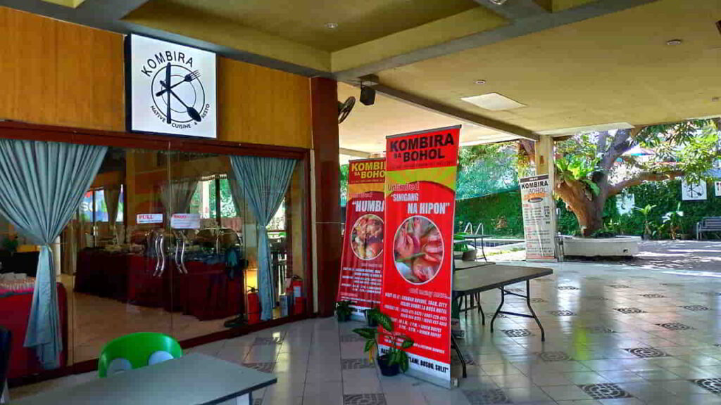 picture of kombira sa bohol seafoods and native cuisine, seafood restaurant in bohol