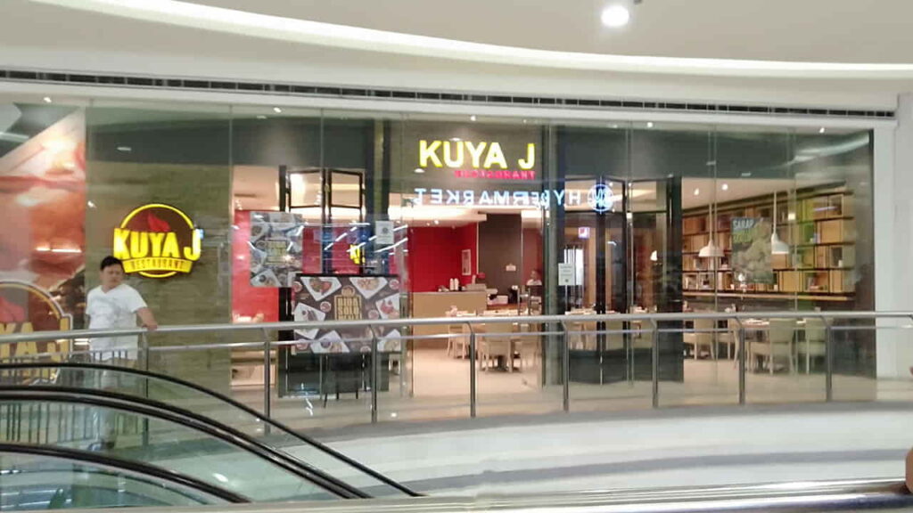 picture of kuya j's restaurant, restaurant in sm valenzuela