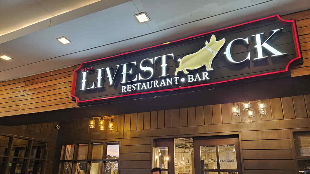 picture of livestock, restaurant in uptown parade