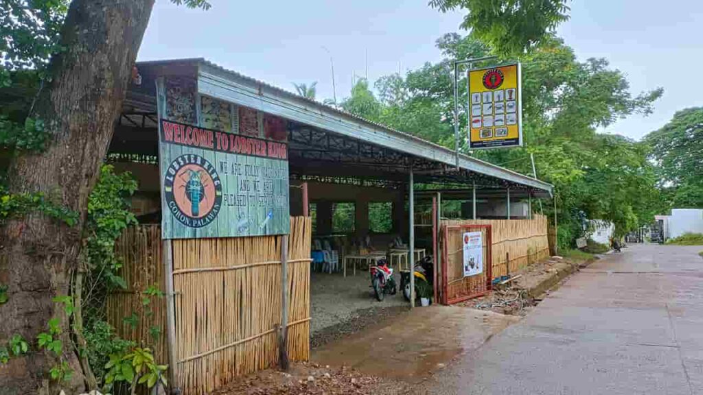 picture of lobster king, seafood restaurant in coron