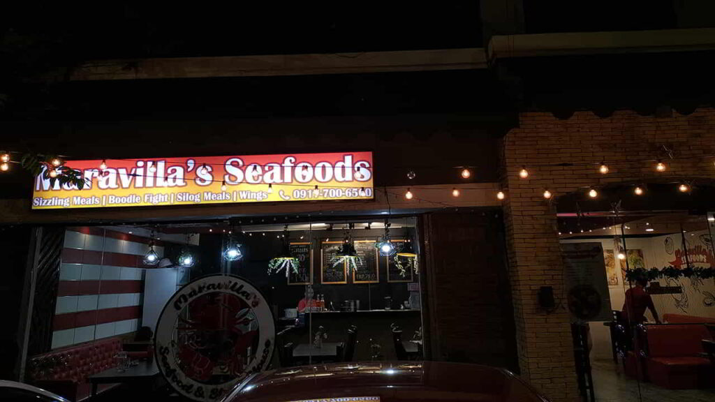 picture of maravilla's seafoods and steak house, seafood restaurant in cavite