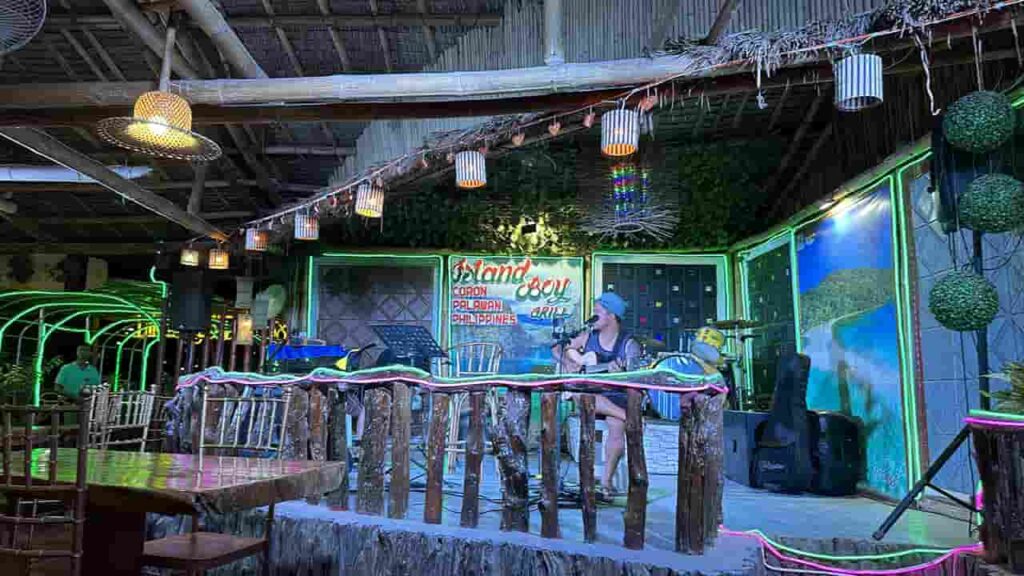 picture of lobster king, seafood restaurant in coron