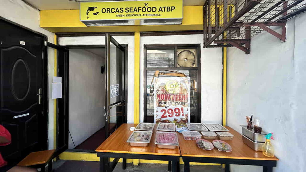 picture of orcas seafood restaurant at ugbo street, restaurant in tondo manila