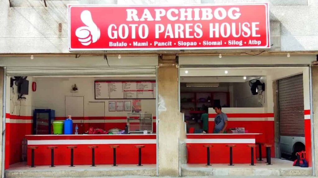 picture of rapchibog goto pares house, restaurant in taytay