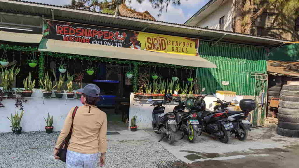 picture of redsnapper legarda, seafood restaurant in baguio