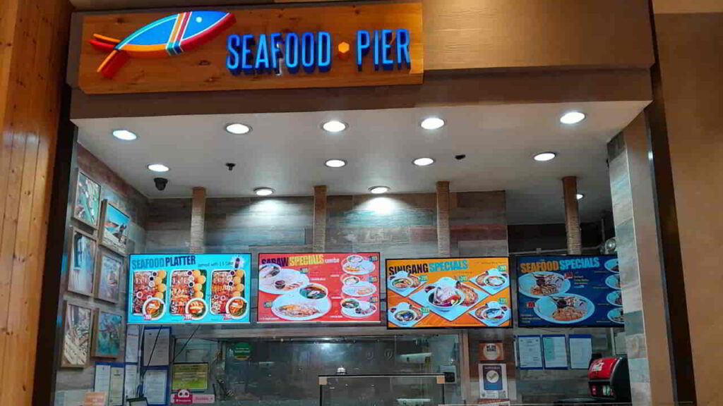 picture of seafood pier, seafood restaurant in baguio