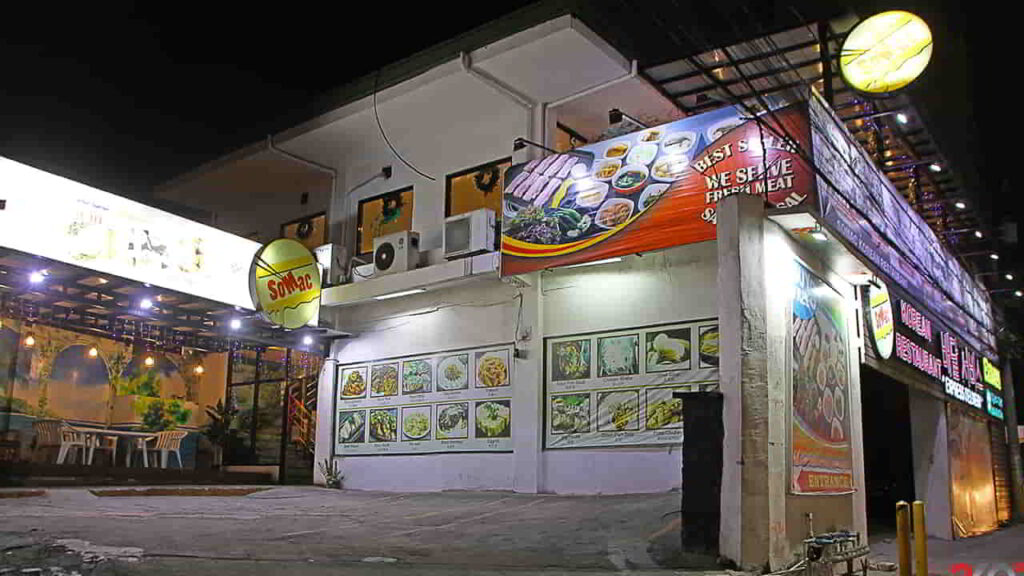 picture of somac korean restaurant, restaurant in waterfront cebu