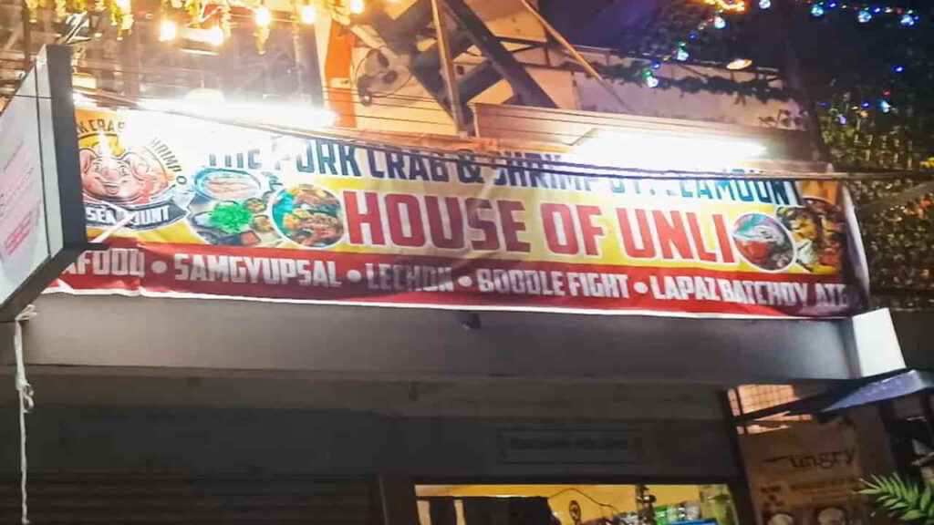 picture of the pork crab & shrimp - house of unli, seafood restaurant in antipolo