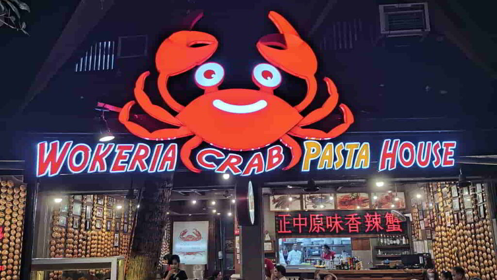 picture of wokeria crab pasta house, seafood restaurant in boracay