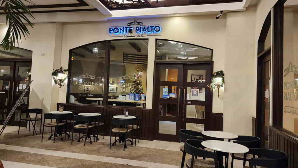 ponte rialto, restaurant in venice mckinley