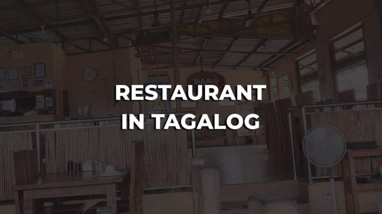 restaurant in tagalog philippines with delicious cuisine