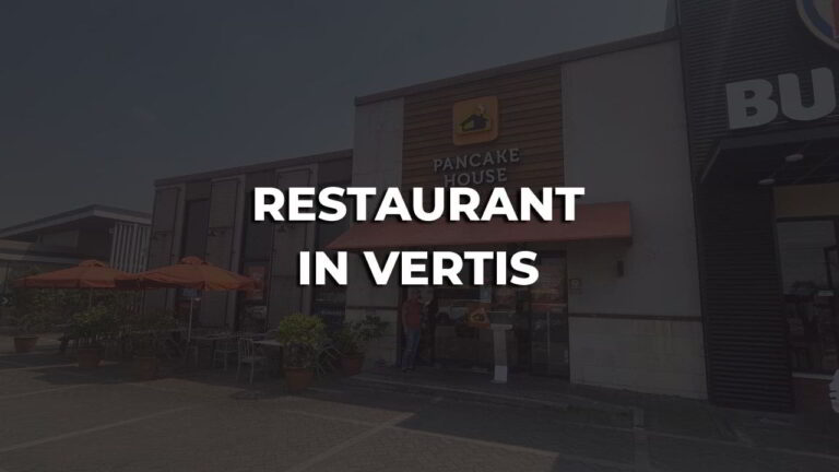 restaurant in vertis philippines with delicious cuisine