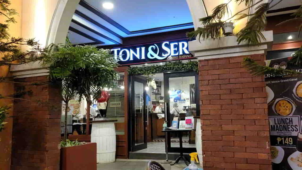 toni & sergio, restaurant in venice mckinley