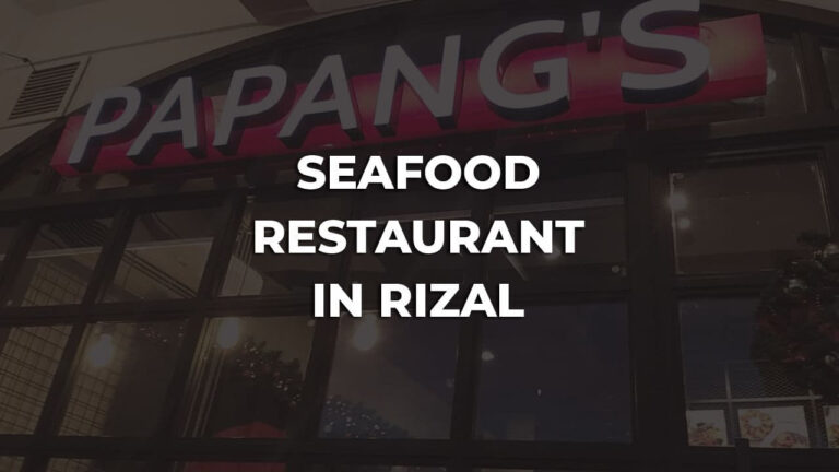 favorite & best seafood restaurant in rizal philippines