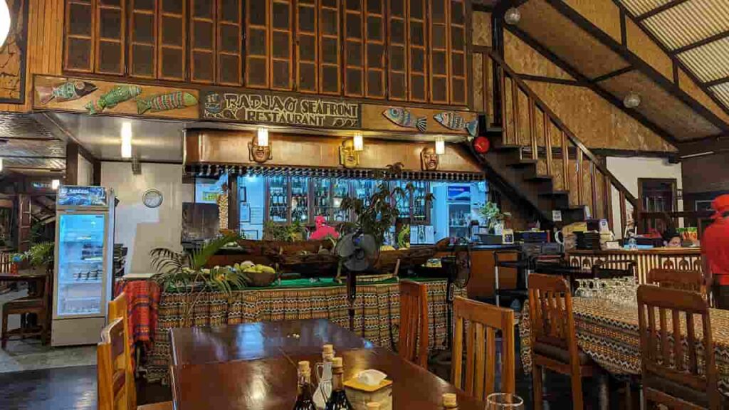 picture of badjao seafront restaurant, seafood restaurant in puerto princesa