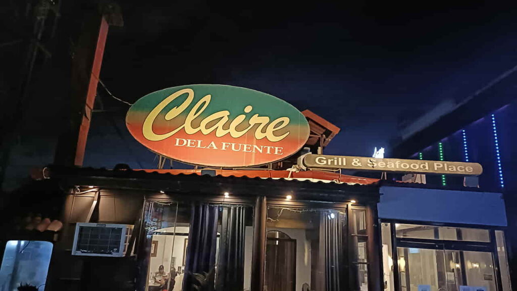 picture of claire dela fuente grill & seafood, seafood restaurant in metro manila