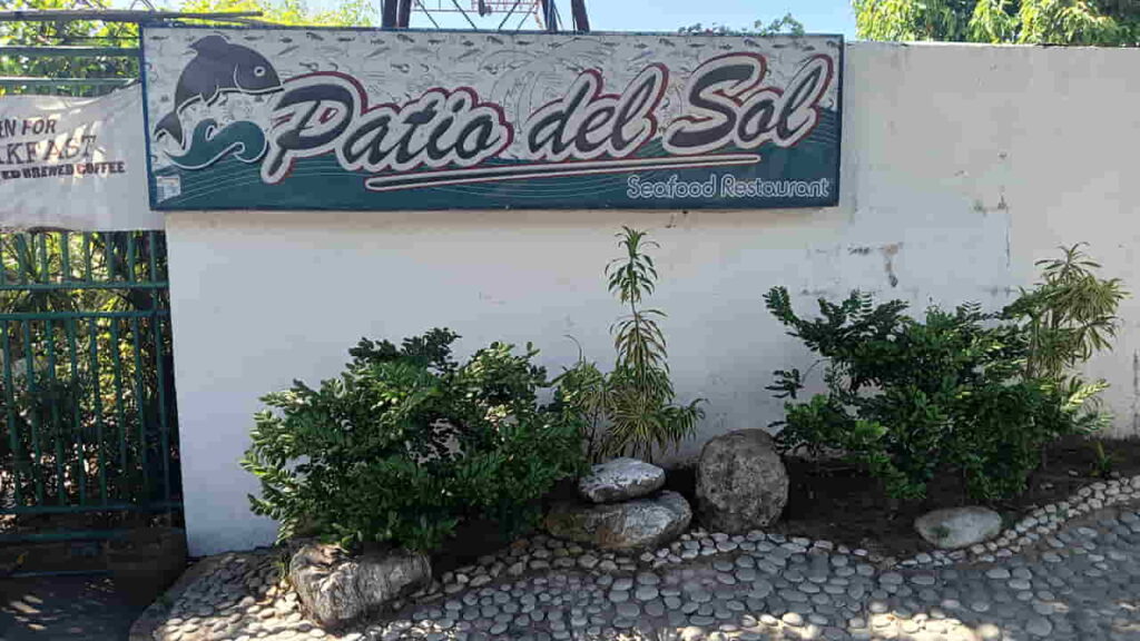 picture of patio del sol seafood restaurant, seafood restaurant in san fernando la union