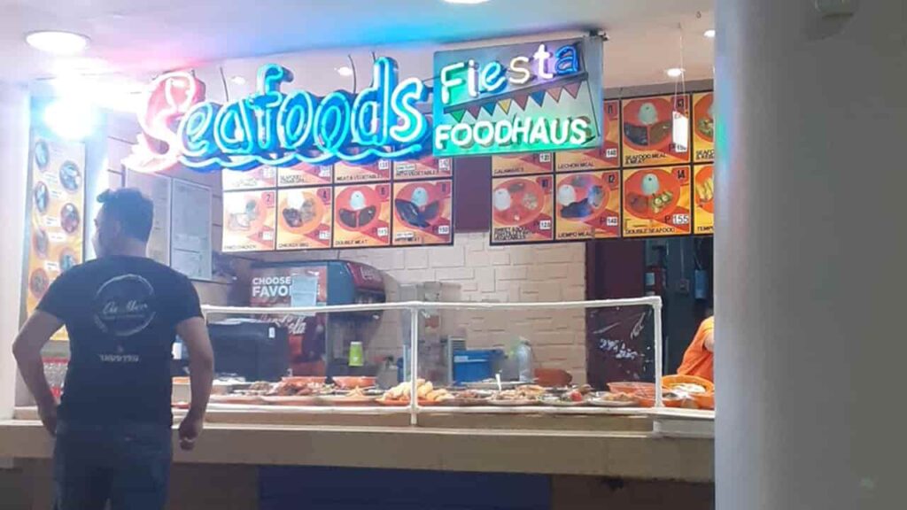 picture of seafood fiesta, seafood restaurant in robinsons manila