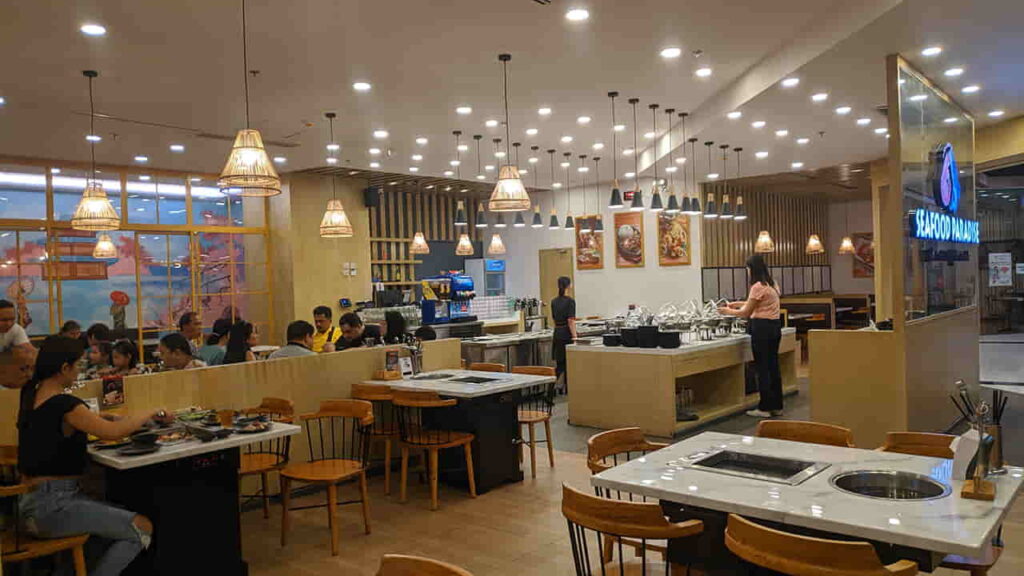 picture of seafood paradise, seafood restaurant in pasig