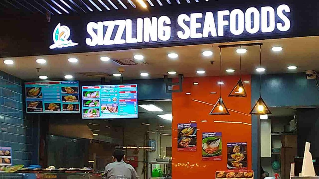 picture of sizzling seafoods, seafood restaurant in ortigas