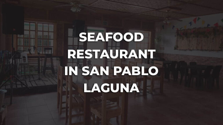 seafood restaurant in san pablo laguna philippines