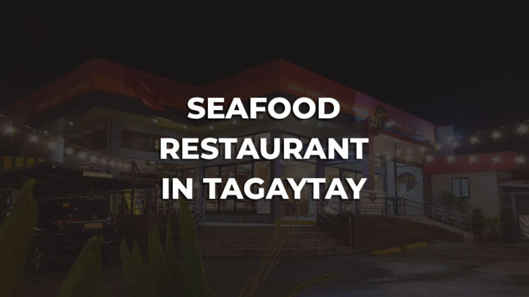 comfortable seafood restaurant in tagaytay philippines