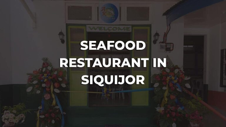 favorite seafood restaurant in siquijor philippines