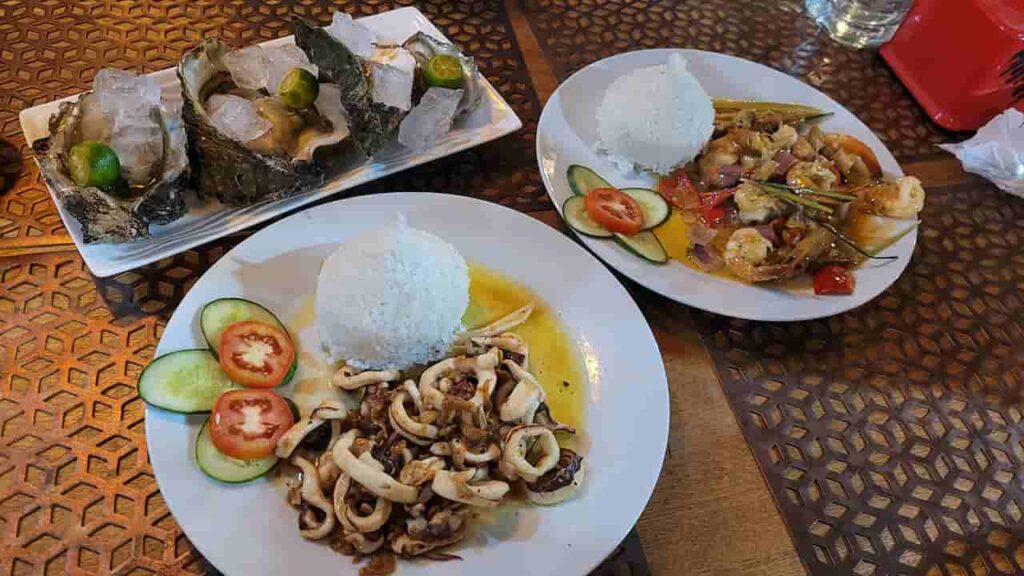 favorite seafood restaurant in siquijor philippines