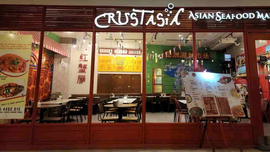 picture of crustasia asian seafood market, seafood restaurant in venice grand canal mall